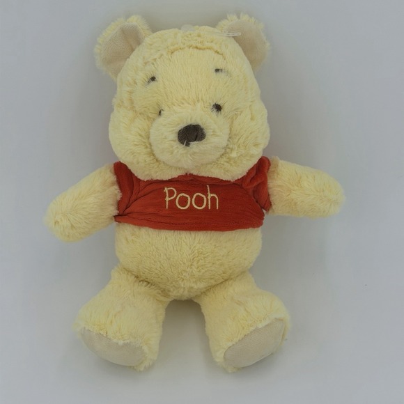 Kids Preffered Other - Disney Baby Winnie the Pooh Plush Stuffed Animal Lovey RATTLE